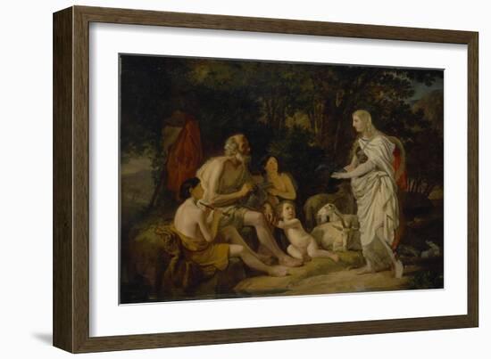 Erminia and the Shepherds, 1824-Karl Pavlovich Briullov-Framed Giclee Print