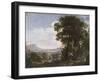 Erminia Carves the Name of Tancred on a Tree-Salvator Rosa-Framed Giclee Print