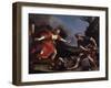 Erminia Finding the Wounded Tancredi-Guercino-Framed Giclee Print