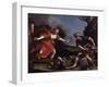 Erminia Finding the Wounded Tancredi-Guercino-Framed Giclee Print