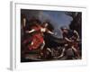 Erminia Finding the Wounded Tancredi-Guercino-Framed Giclee Print