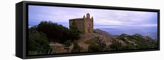 Ermita De Sant Joan at Montserrat, Catalonia, Spain-null-Framed Stretched Canvas