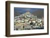 Ermoupoli (Khora) and Ano Syros, Syros Island, Cyclades, Greek Islands, Greece, Europe-Tuul-Framed Photographic Print