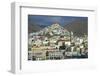 Ermoupoli (Khora) and Ano Syros, Syros Island, Cyclades, Greek Islands, Greece, Europe-Tuul-Framed Photographic Print