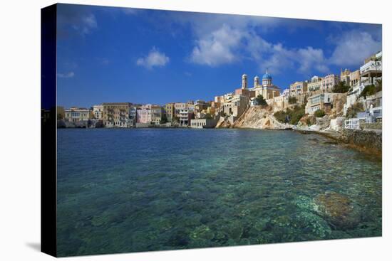 Ermoupoli (Khora), Syros Island, Cyclades, Greek Islands, Greece, Europe-Tuul-Stretched Canvas