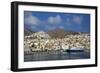 Ermoupoli (Khora) the Capital and Ano Syros, Syros Island, Cyclades, Greek Islands, Greece, Europe-Tuul-Framed Photographic Print