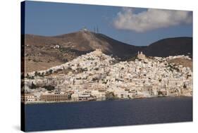 Ermoupolis, Capital of Cyclades Islands, Syros, Greek Islands, Greece, Europe-Rolf Richardson-Stretched Canvas