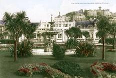 Princess Gardens and Vane Hill, Torquay, Devon, Early 20th Century-Ern Bishop-Framed Giclee Print