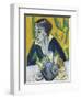 Erna Mit Zigarette, 1913-Ernst Ludwig Kirchner-Framed Giclee Print