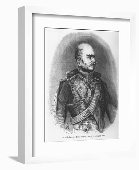 Ernest-Augustus I, King of Hanover-null-Framed Giclee Print