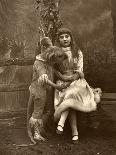 Alice and the Dormouse, 1887-Ernest Barraud-Photographic Print