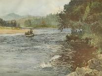 Salmon Fishing-Ernest Briggs-Art Print