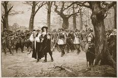 Gunpowder Plot; the Conspirators' Last Stand at Holbeach House, 7 November 1605-Ernest Crofts-Giclee Print