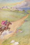 'A messenger was seen spurring his horse toward the city', c1912 (1912)-Ernest Dudley Heath-Giclee Print