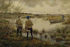 Capercaillie Hunting, 1937-Ernest Ernestovich Lissner-Framed Giclee Print