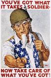 You've Got What it Takes Soldier Poster-Ernest Hamlin Baker-Framed Stretched Canvas