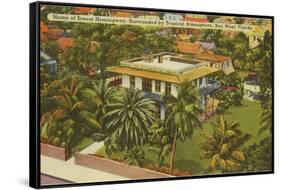 Ernest Hemingway Home, Key West, Florida-null-Framed Stretched Canvas