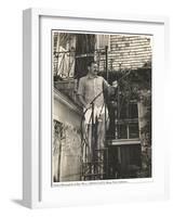 Ernest Hemingway in Key West-null-Framed Photographic Print