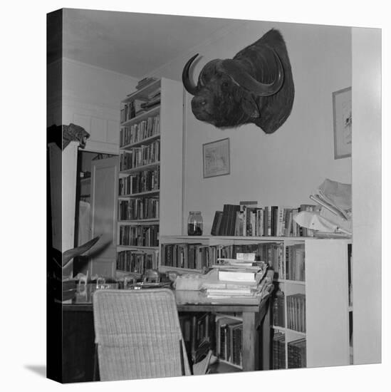 Ernest Hemingway's Writing Desk-null-Stretched Canvas