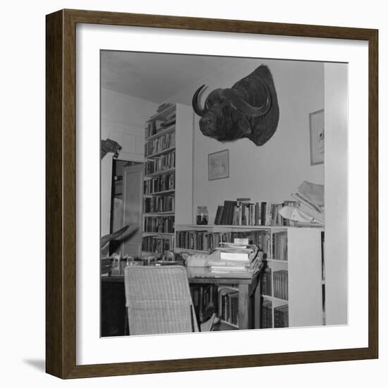 Ernest Hemingway's Writing Desk-null-Framed Photographic Print
