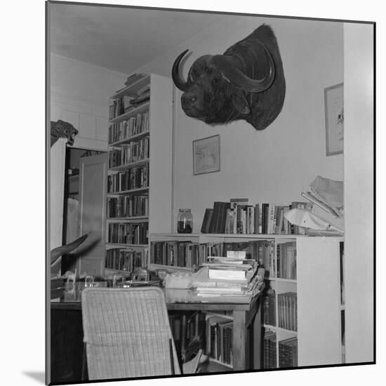 Ernest Hemingway's Writing Desk-null-Mounted Photographic Print