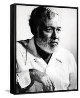 Ernest Hemingway-null-Framed Stretched Canvas