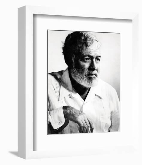 Ernest Hemingway-null-Framed Photo