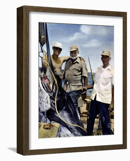 Ernest Hemingway-null-Framed Giclee Print