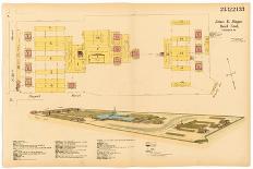 Insurance Map of the City of Philadelphia; Volume 2, Plate15, 1887-Ernest Hexamer-Framed Giclee Print