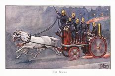 Hansom Cab-Ernest Ibbetson-Giclee Print