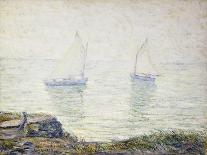 Sailboats-Ernest Lawson-Stretched Canvas