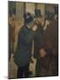 Ernest May (1845-1925) at the Stock Exchange in Paris, 1878-1879-Edgar Degas-Mounted Giclee Print