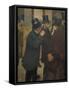 Ernest May (1845-1925) at the Stock Exchange in Paris, 1878-1879-Edgar Degas-Framed Stretched Canvas