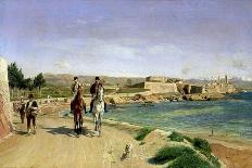 La promenade à cheval à Antibes-Ernest Meissonier-Giclee Print