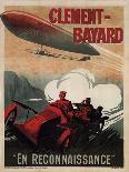 Clement-Bayard En Reconnaissance-Ernest Montaut-Art Print