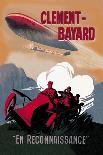 Clement-Bayard En Reconnaissance-Ernest Montaut-Art Print