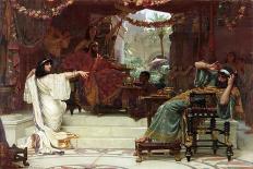 Esther Denouncing Haman to King Ahasuerus, 1888-Ernest Normand-Giclee Print