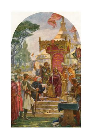 King John Granting the Magna Carta at Runnymede