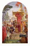 King John Granting the Magna Carta at Runnymede-Ernest Normand-Giclee Print