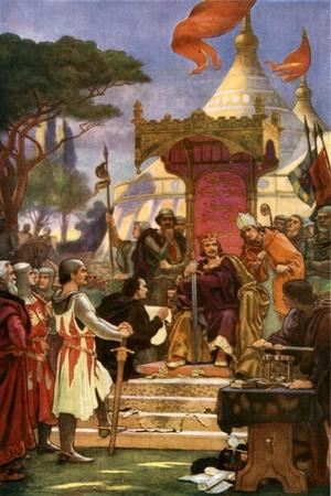 King John Signs Magna Carta, 15 June 1215