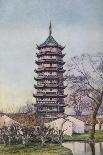 Beisi Pagoda, Suzhou, Jiangsu Province, China, C1924-Ernest Peterffy-Stretched Canvas