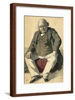 Ernest Renan-De La Barre-Framed Art Print