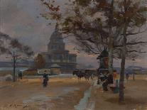 Cours-la-Reine, pont Alexandre III-Ernest Renoux-Stretched Canvas