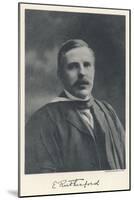 Ernest Rutherford Physicist-null-Mounted Art Print