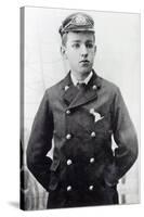 Ernest Shackleton, Aged 16, Wearing His White Star Line Uniform, 1890-English Photographer-Stretched Canvas