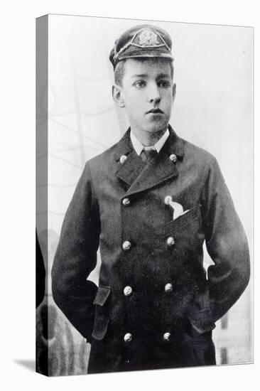 Ernest Shackleton, Aged 16, Wearing His White Star Line Uniform, 1890-English Photographer-Stretched Canvas
