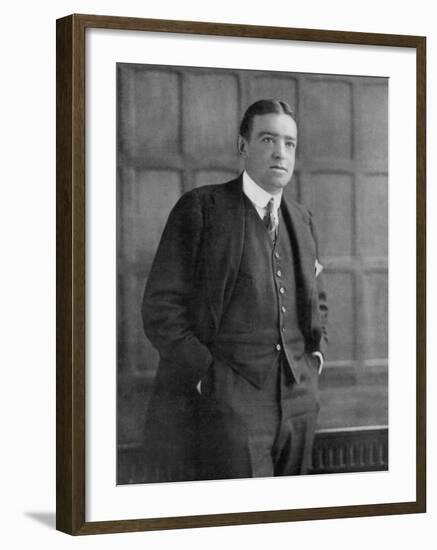 Ernest Shackleton, Irish Antartic Explorer-null-Framed Photographic Print