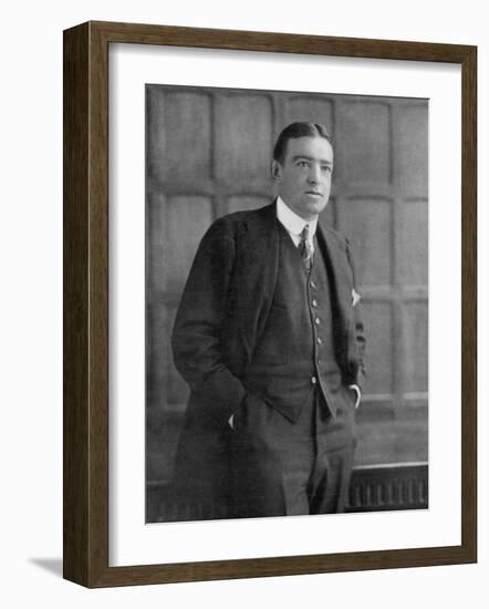 Ernest Shackleton, Irish Antartic Explorer-null-Framed Photographic Print