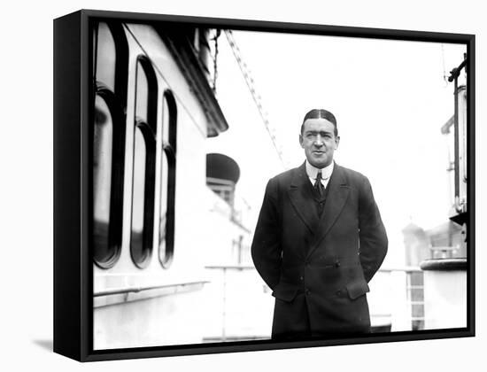 Ernest Shackleton, Irish Explorer-Science Source-Framed Stretched Canvas