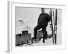 Ernest Shackleton Preparing for a Trans-Antarctic Expedition-null-Framed Photographic Print